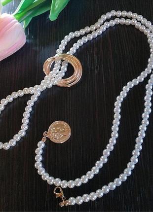 Розпродаж намисто prettylittlething монета asos в готичному стилі штучні перлини9 фото