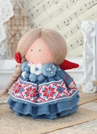 Лялька янгол україночка чудовий подарунок на будь-яке свято4 фото