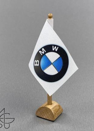 Сувенирный флаг «bmw»2 фото