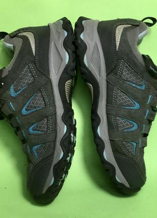 Женские треккинговые кроссовки karrimor mount low grey/blue3 фото