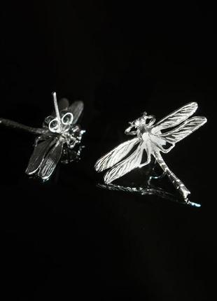 Серьги «стрекозы»