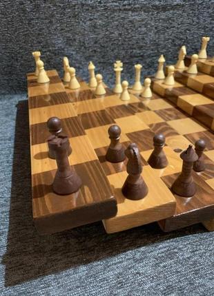 Шахматы 3d. эксклюзивный шахматный набор. шахматы ярусные.3 фото