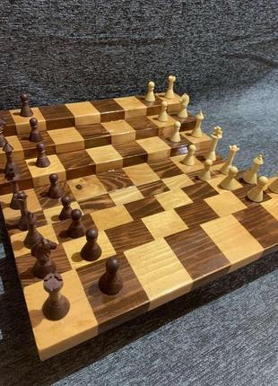 Шахматы 3d. эксклюзивный шахматный набор. шахматы ярусные.7 фото