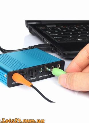 Зовнішня usb звукова карта 5.1 s/pdif аппаратна