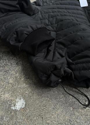 Демісезонна куртка adidas чорна4 фото