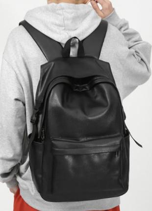 Рюкзак для міста екошкіра 45*30 міський \ спортивний \ шкільний5 фото