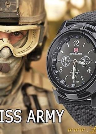 Годинник чоловічий gemius swiss army чорний1 фото