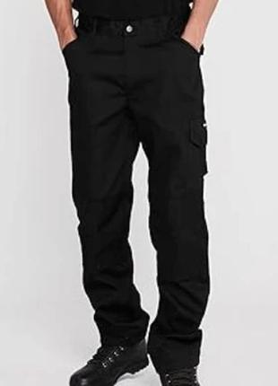 Чоловічі робочі брюки  dunlop штани карго розмір м чорні