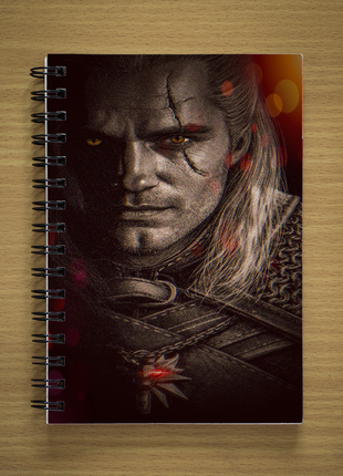 Блокнот  the witcher відьмак скетчбук sketchbook