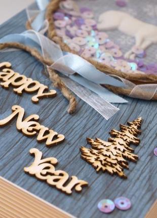 Подарунок на новий рік різдво коробка у вигляді книги happy new year7 фото