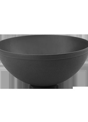 Кастрюля wok чугунная ситон d=340 мм, h=155 мм, объём 8 л
