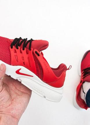 Nike air presto red white5 фото