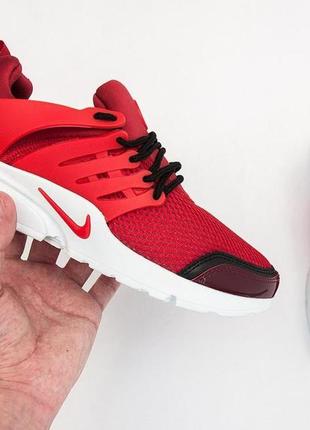 Nike air presto red white2 фото