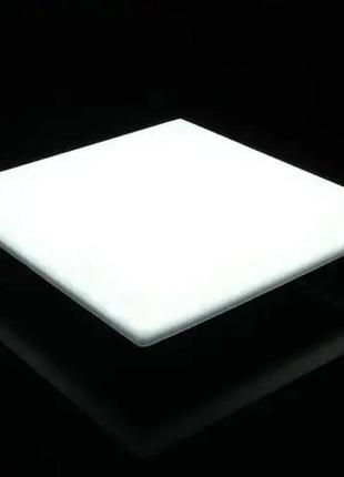 Светильник светодиодный biom uni-2-s24w-5 24вт квадратний 5000к3 фото