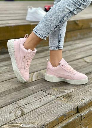 Puma cali pink fur