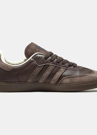 Adidas samba brown3 фото