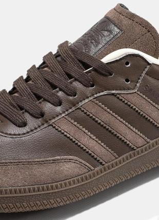 Adidas samba brown8 фото