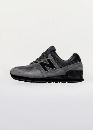 New balance 574 dark grey v2