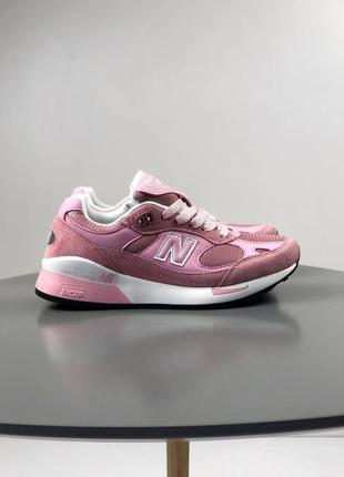 New balance 991,5 pink white