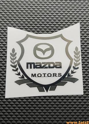 Авто значок mazda motors наклейка на машину двери авто значки марки машин наклейки на бампер стекло капот
