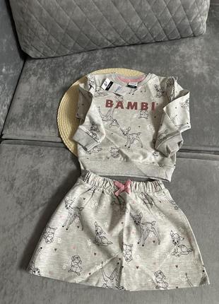 George свитшотик + юбка двуниточка с леггисяким начесиком в виде байечка1 фото