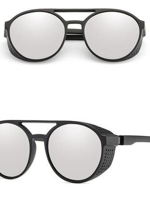Сонцезахисні окуляри aviator everest з бічними шторками сірі лінзи