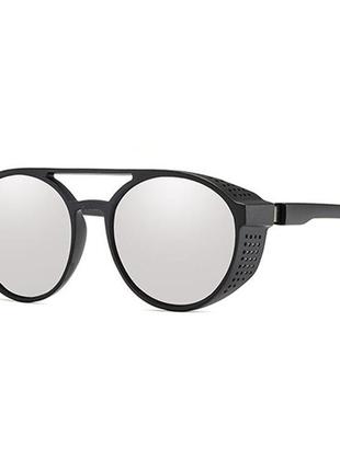Сонцезахисні окуляри aviator everest з бічними шторками сірі лінзи2 фото