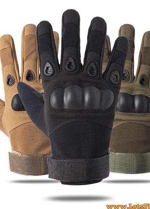 Тактичні армійські рукавички з кастетом oakley койот xl4 фото