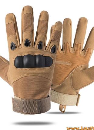 Тактичні рукавички з кастетом oakley рукавички тактичні зсу перчатки тактичні зимові робочі койот xl
