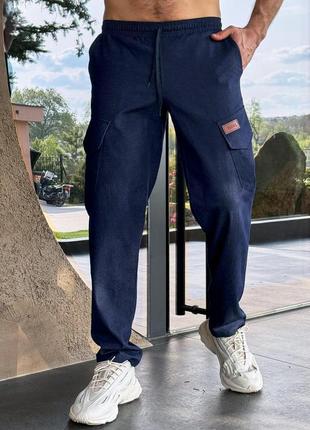 Чоловічі штани з легкого стрейч-джинсу tailer на бавовняній основі1 фото