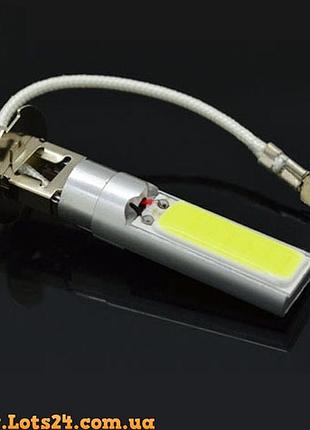 Авто-лампы h3 2 cob led 6000k светодиодные лампочки для авто лучше за галогеновые и ксеноновые