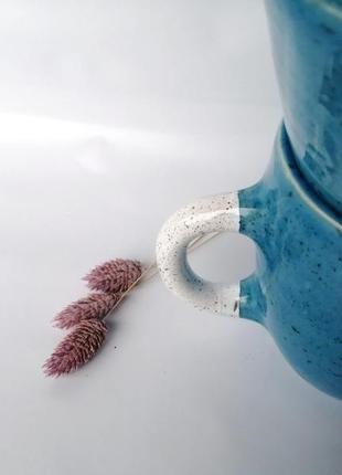 Чашка керамическая "лазурь", 400мл5 фото