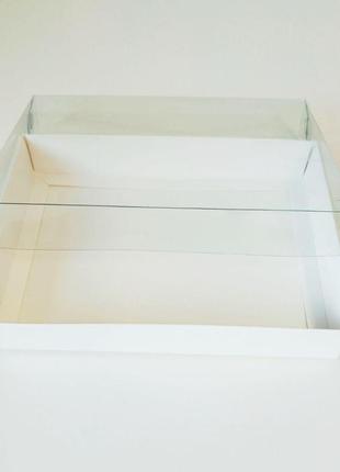 Коробка з прозорим верхом для пряників, сувенірів, біжутерії, 200*150*30