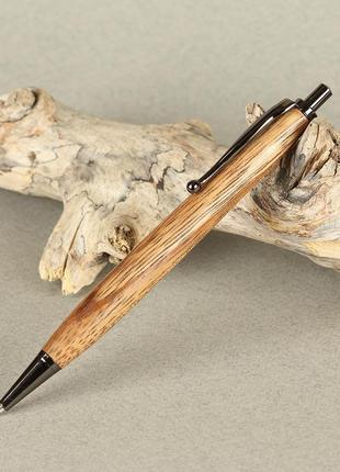 Деревянная авторучка ручной работы, модель мираж - манкипод3 фото