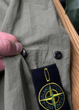 Вітровка stone island over shirt7 фото