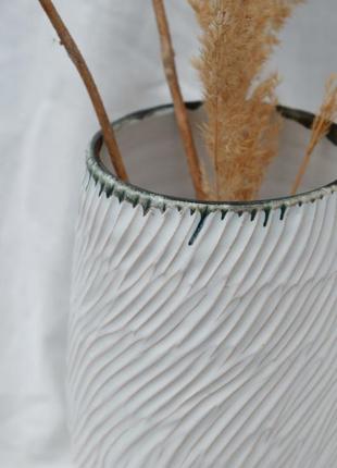 Керамічна ваза для квітів6 фото