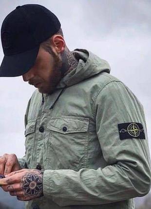 Вітровка stone island over shirt