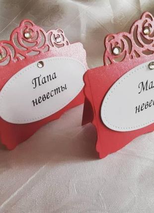 Рассадочные карточки