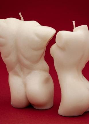 Свічки чоловіча і жіноча фігура | арома свічки2 фото