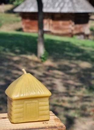 Свічка з бджолиного воску2 фото