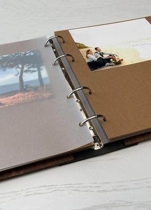 Дерев'яний фотоальбом з гравіюванням8 фото