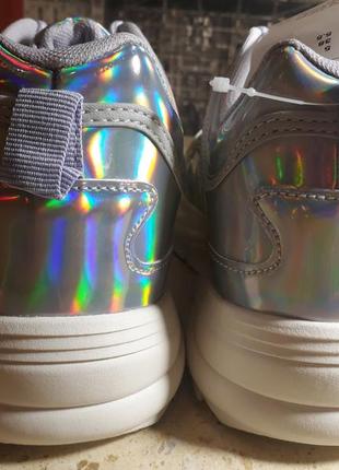Стильные, яркие кроссовки на массивной подошве h&m, р.37 (стелька-24 см)8 фото