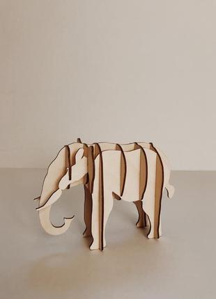 3д модель слон
