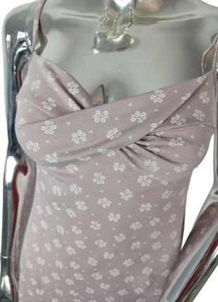 Женская ночная рубашка с кружевом на тонкой бретеле ночнушка роксана темно-серая5 фото