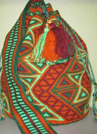 Колумбийская мочила wayuu mochila bag2 фото