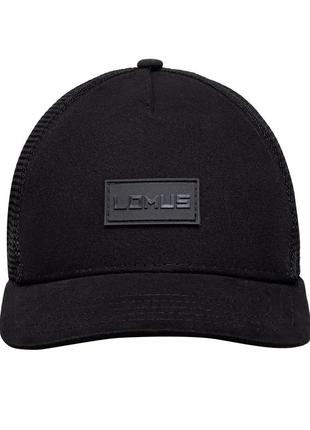 Кепка дизайнерская casual з логотипом lomus ломаченко бренд оригинал усик бокс logo black cap черная