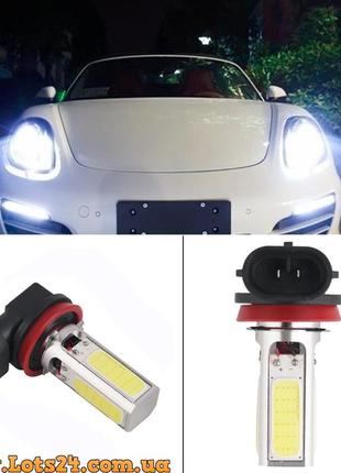 Автолампы h11 4 cob led 6000k автолампы светодиодные автолампы авто лед лампы авто лампа лед светодиодная