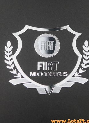 Авто значок fiat motors наклейка на машину двери авто значки марки машин наклейки на бампер стекло капот