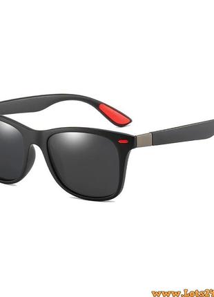 Солнцезащитные очки wayfarer с поляризацией дизайн ray-ban поляризационные очки1 фото