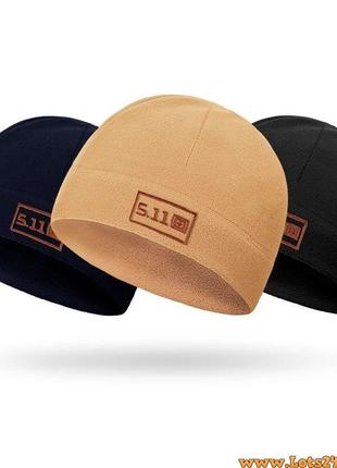 Шапка флісова олива шапка 5.11 watch cap ty-5548 шапка військова зимова літня шапка військова тепла тактична шапка зсу5 фото